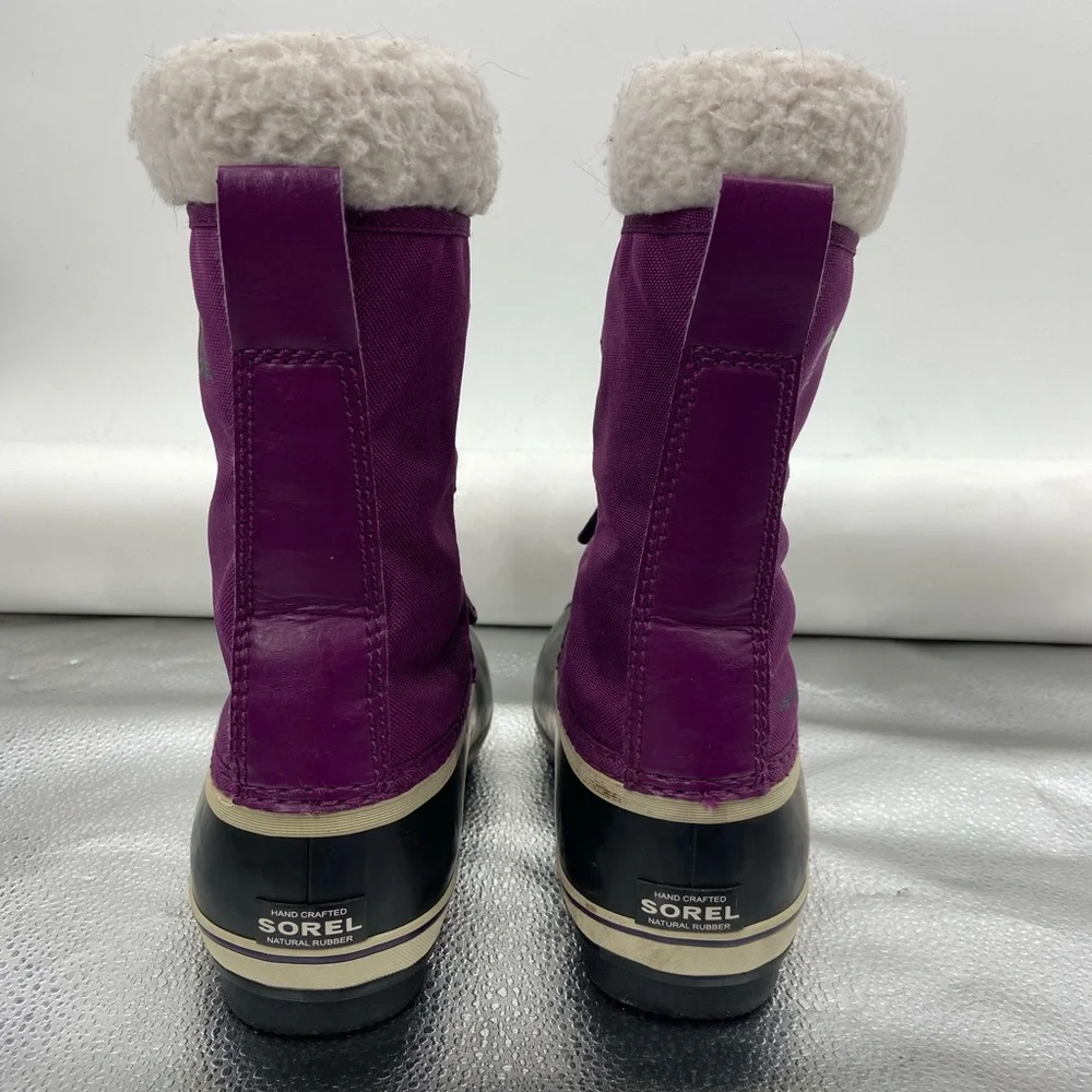 SOREL YOOT PAC™‎ Nylon Youth Waterproof Boot Purple 6